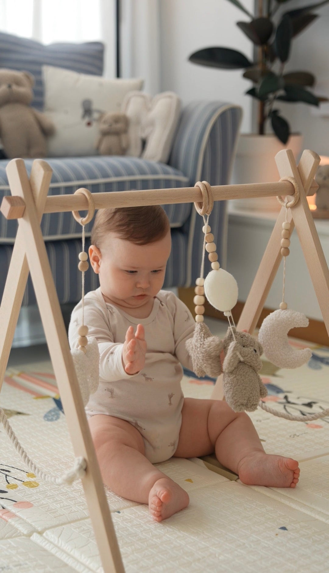 Wooden Baby Gym