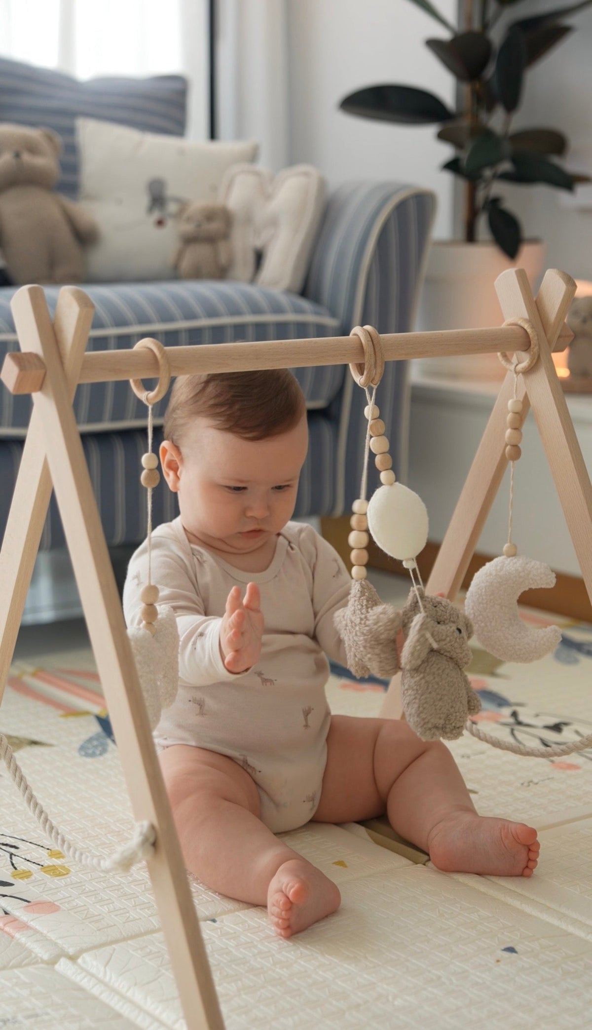 Wooden Baby Gym