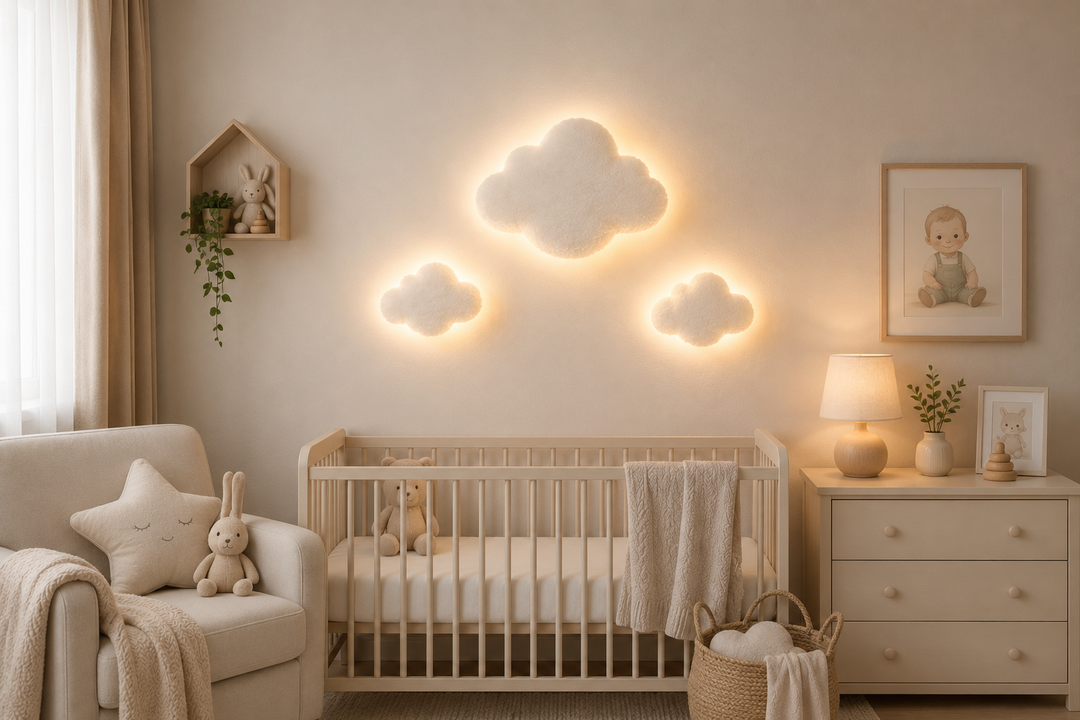 Bouclé Cloud Wall Light