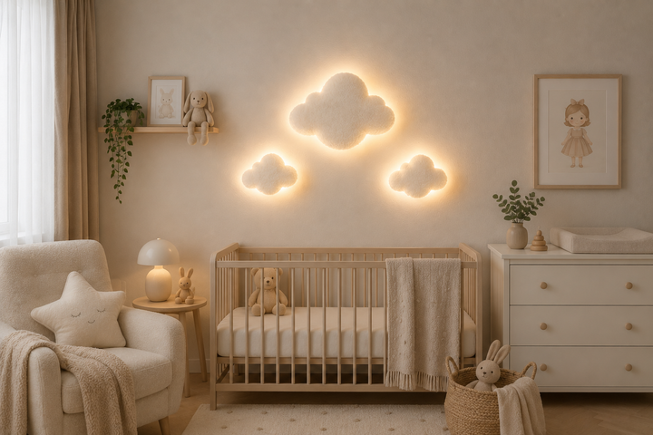 Bouclé Cloud Wall Light