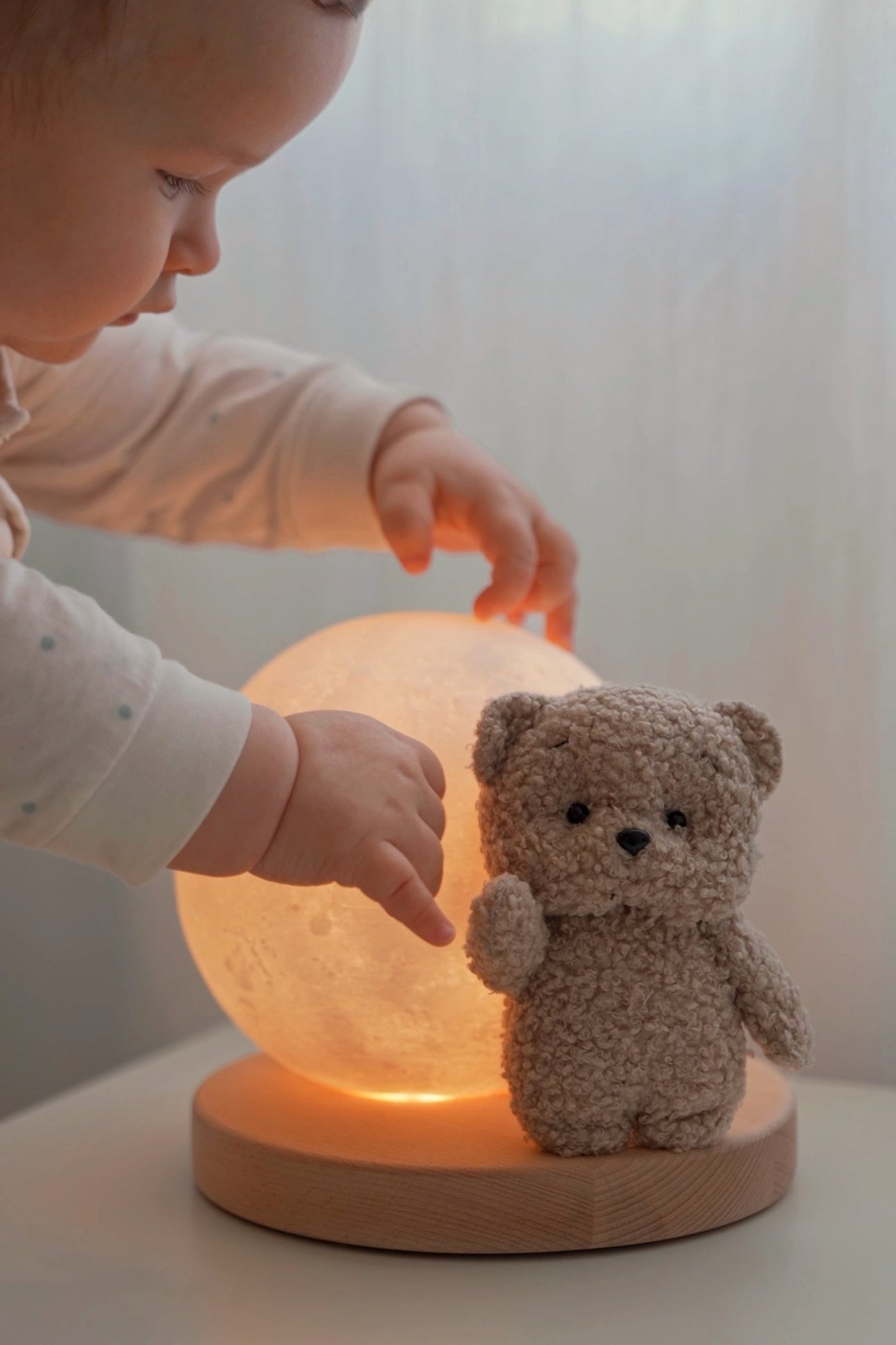 Night Light with Teddy Bear
