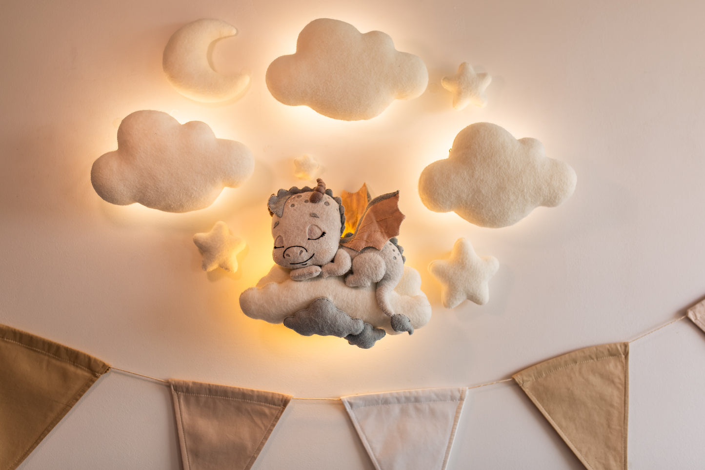 Настінний світильник "Дракон" 