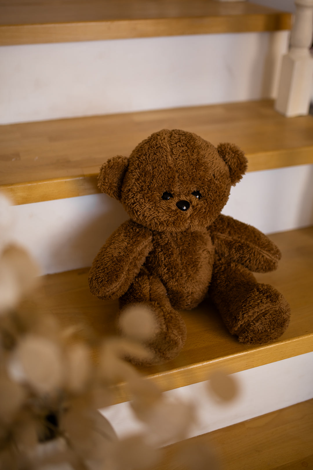 Balloon Night Light with Brown Bear