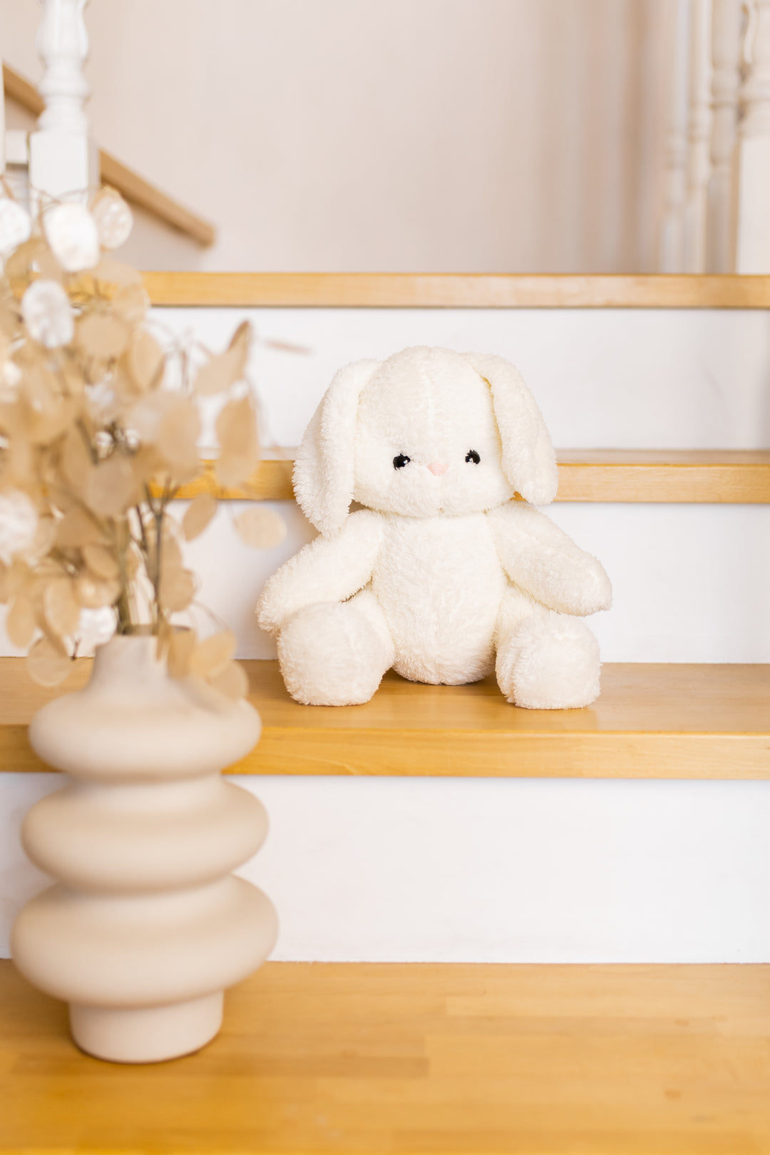 Balloon Night Light with white Bunny Toy