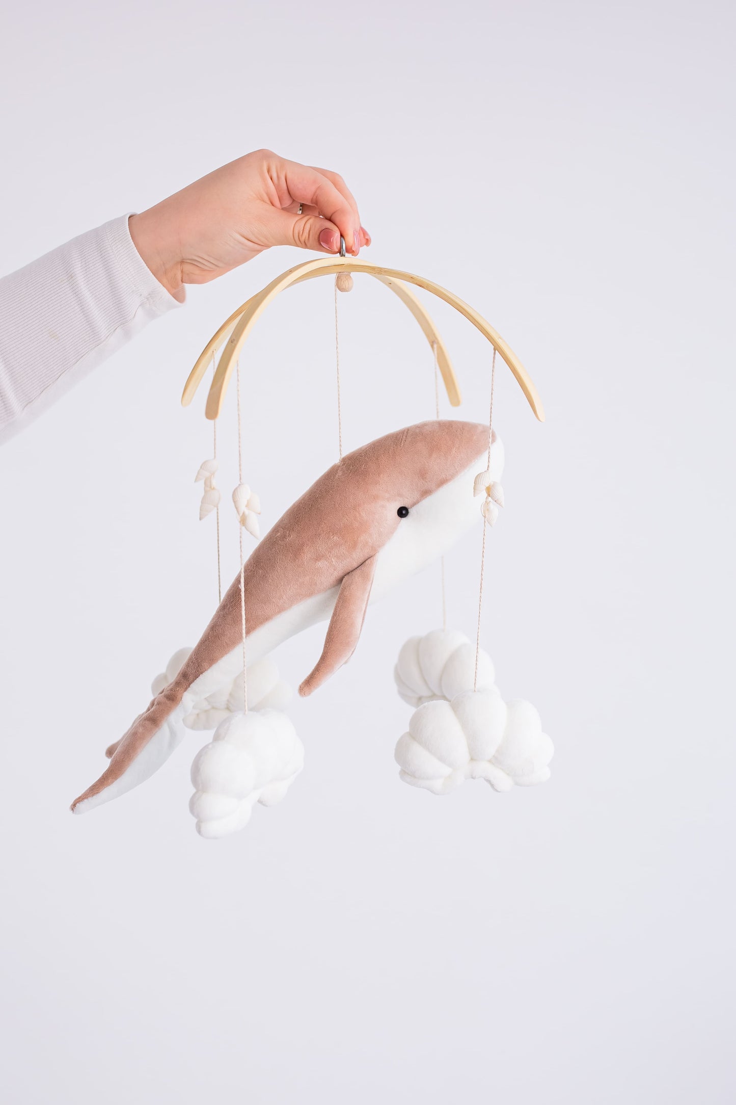 Whale Baby Mobile Ocean Nursery Crib Mobile