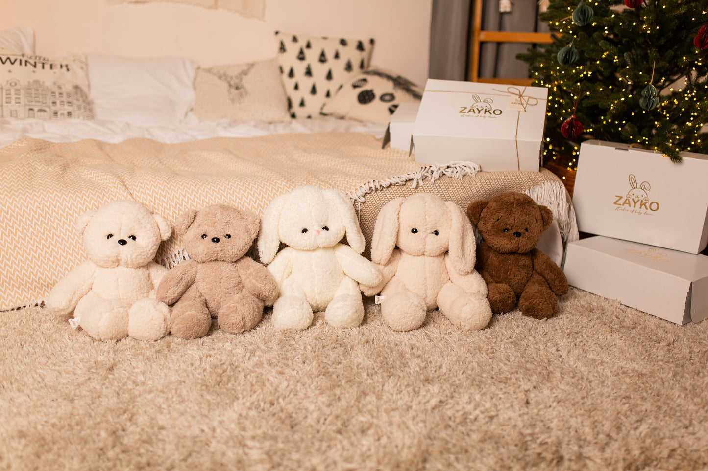 Teddy Bear Plush Christmas Colection