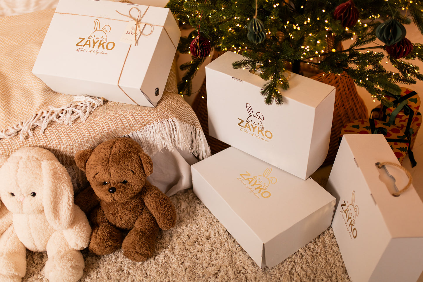 Bunny Plush Christmas Colection