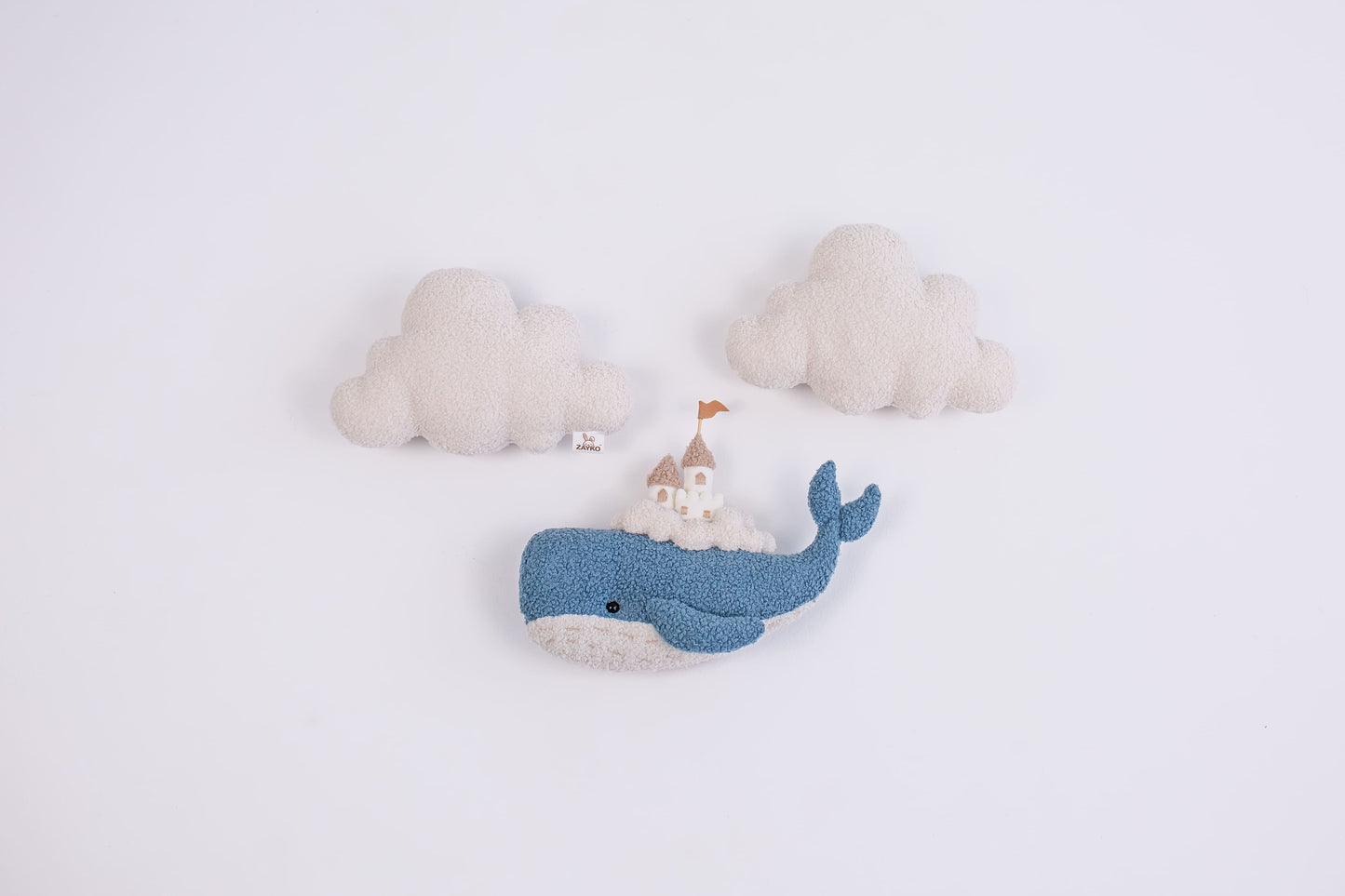 Whale Nursery Wall Light Set Cloud Night Light Nursery Wall Decor