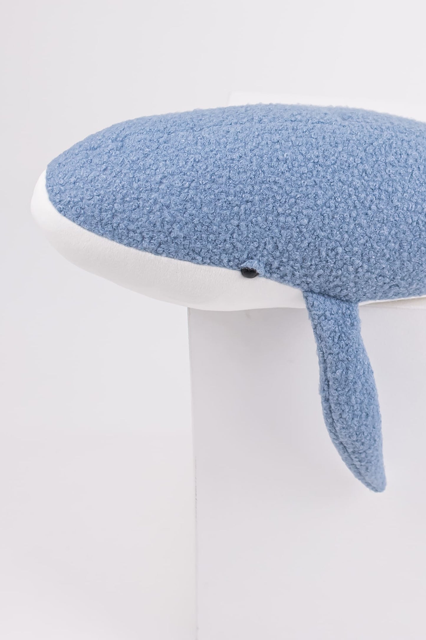Large Handmade Whale Plush Toy