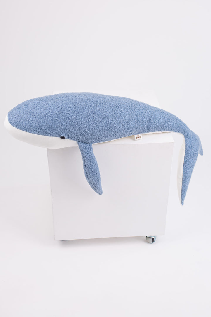 Large Handmade Whale Plush Toy