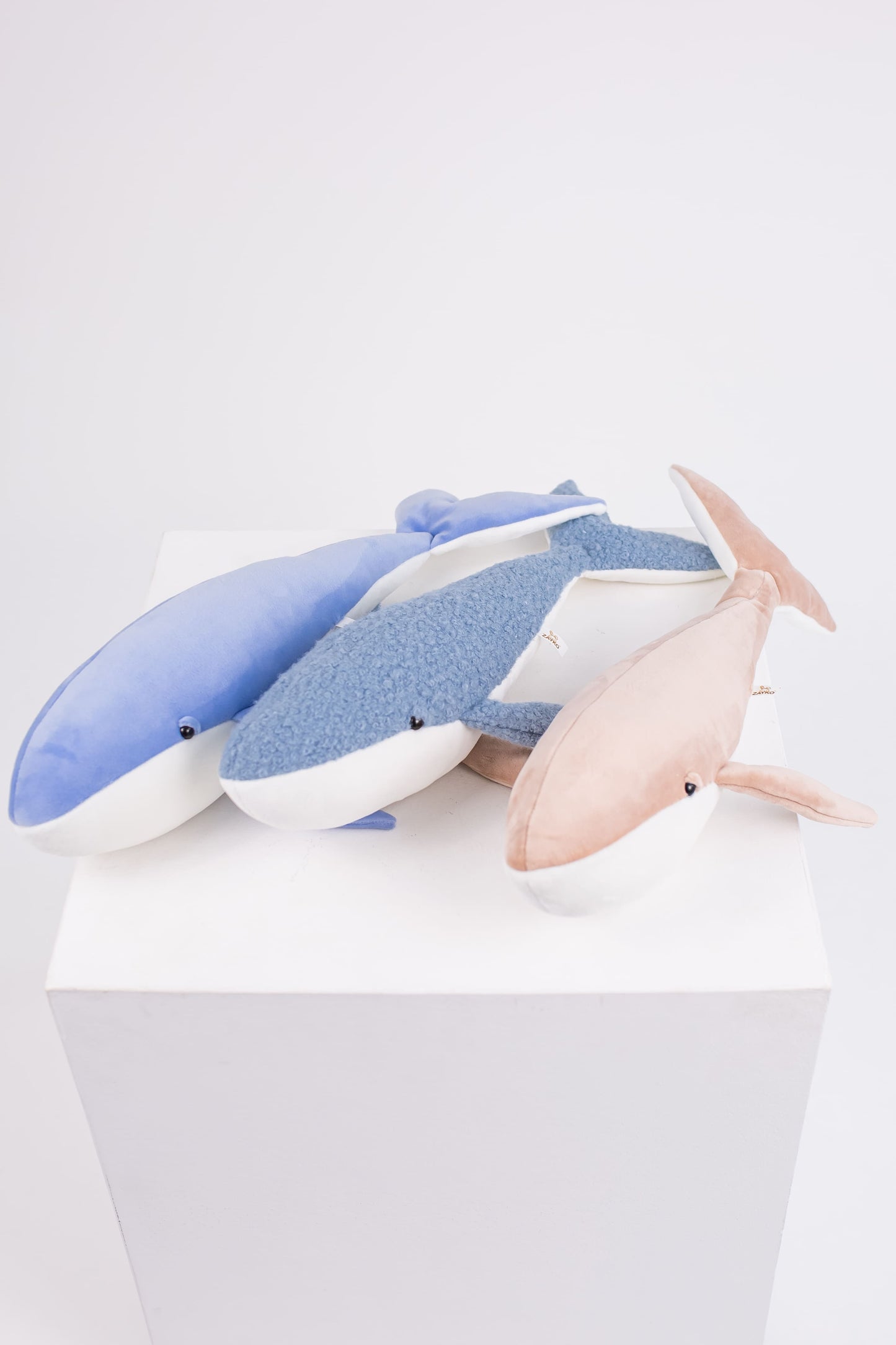 Soft Handmade Whale Plush Toy