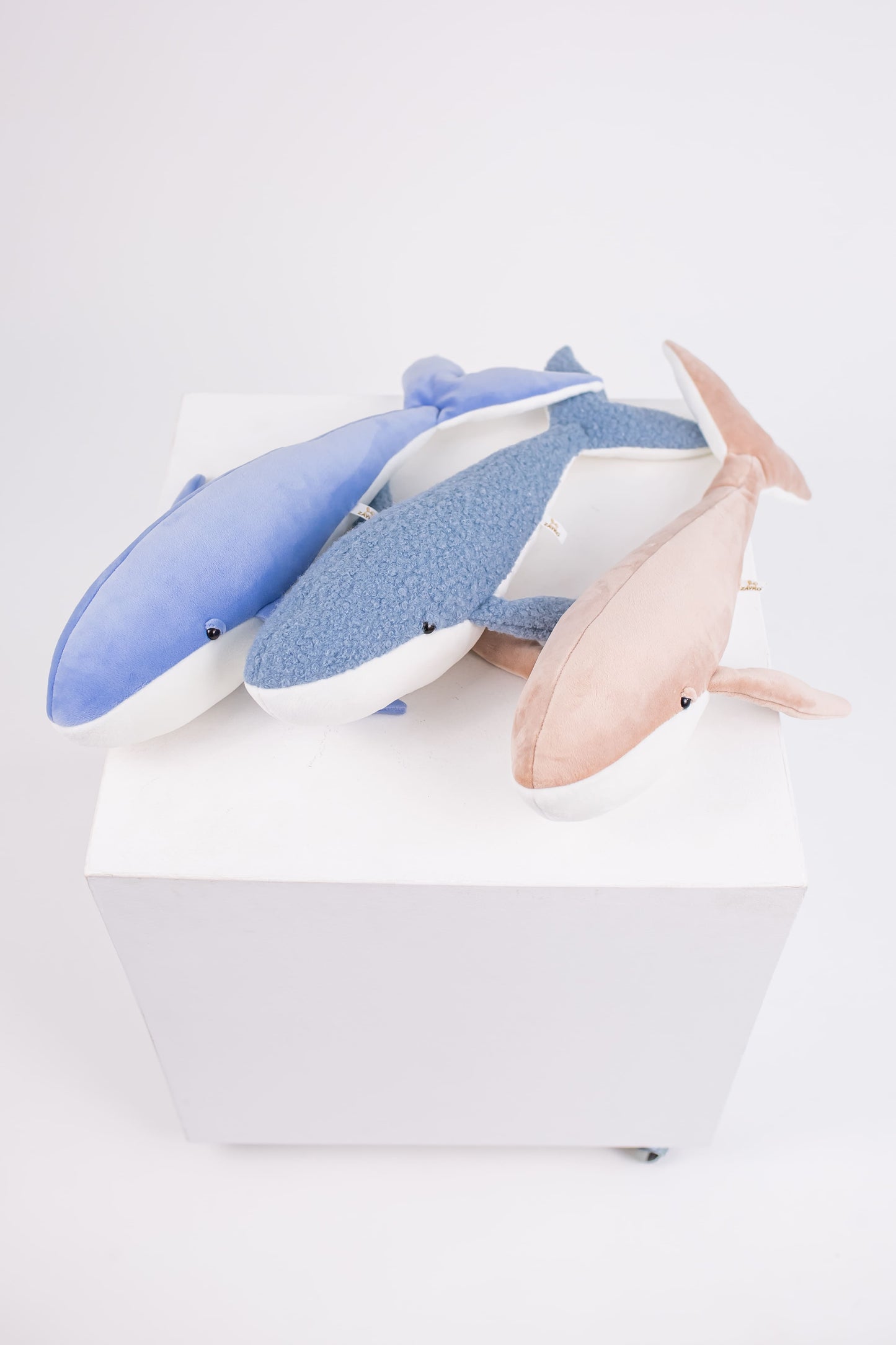 Soft Handmade Whale Plush Toy