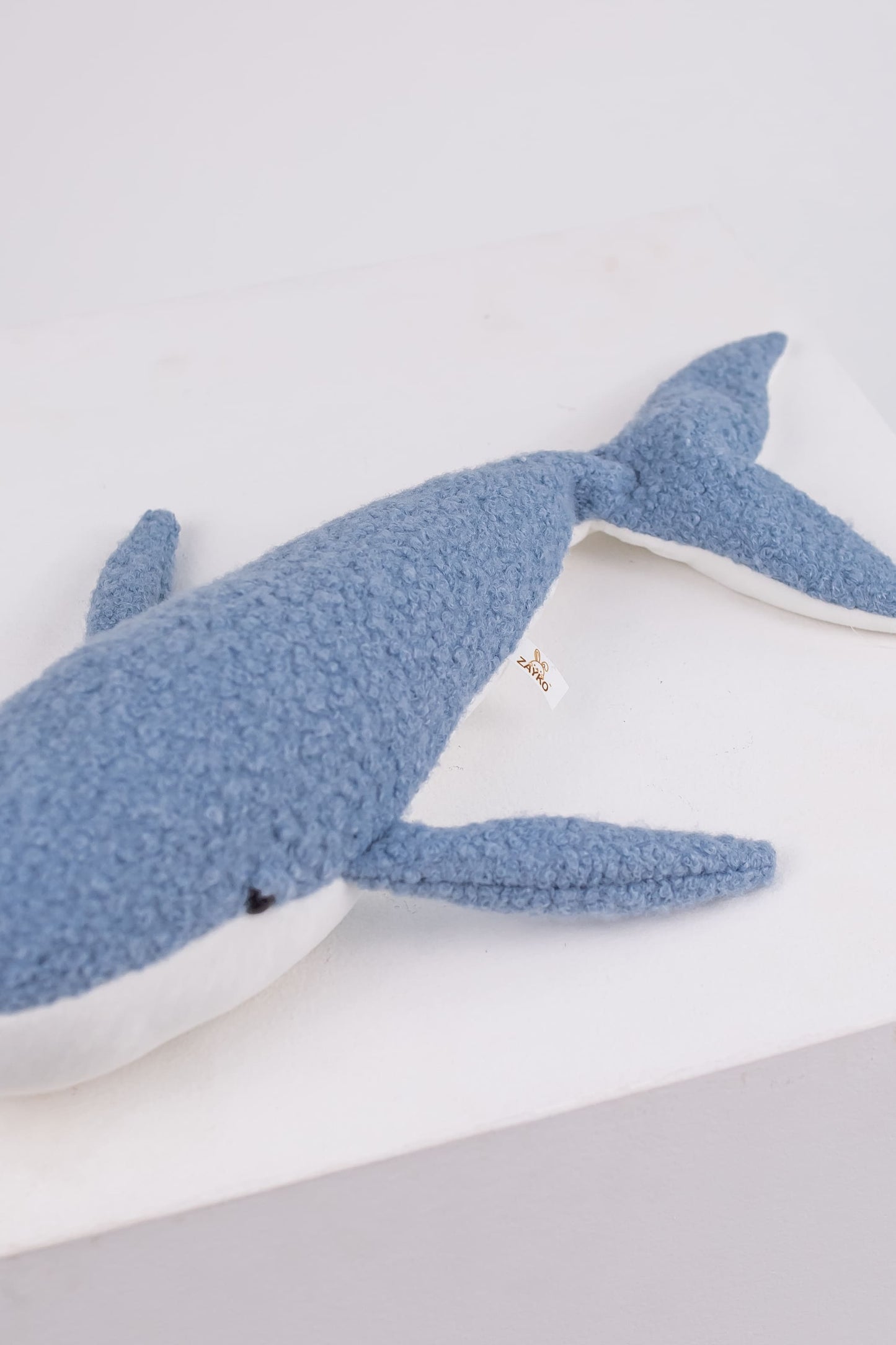 Soft Handmade Whale Plush Toy