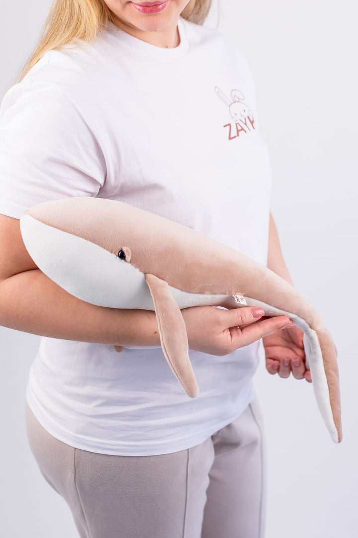 Soft Handmade Whale Plush Toy