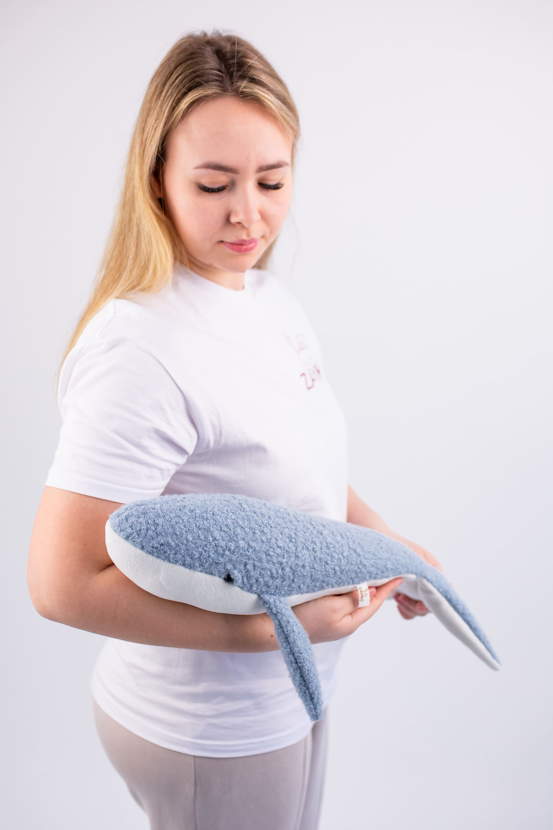 Soft Handmade Whale Plush Toy