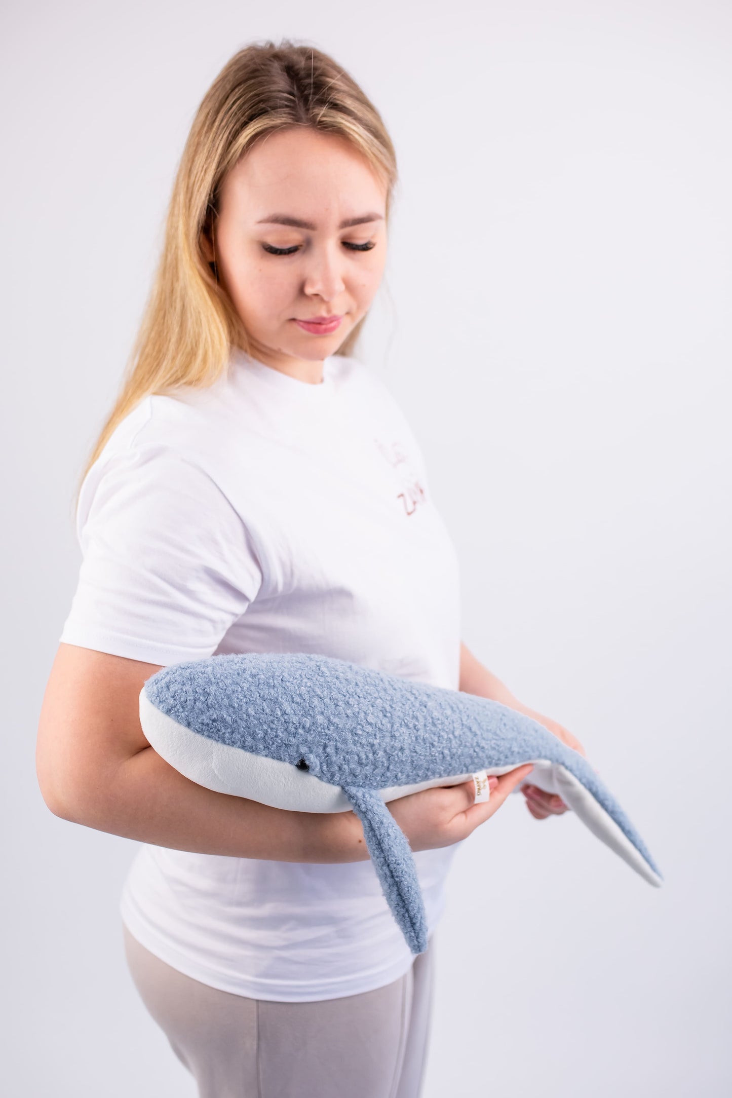 Soft Handmade Whale Plush Toy