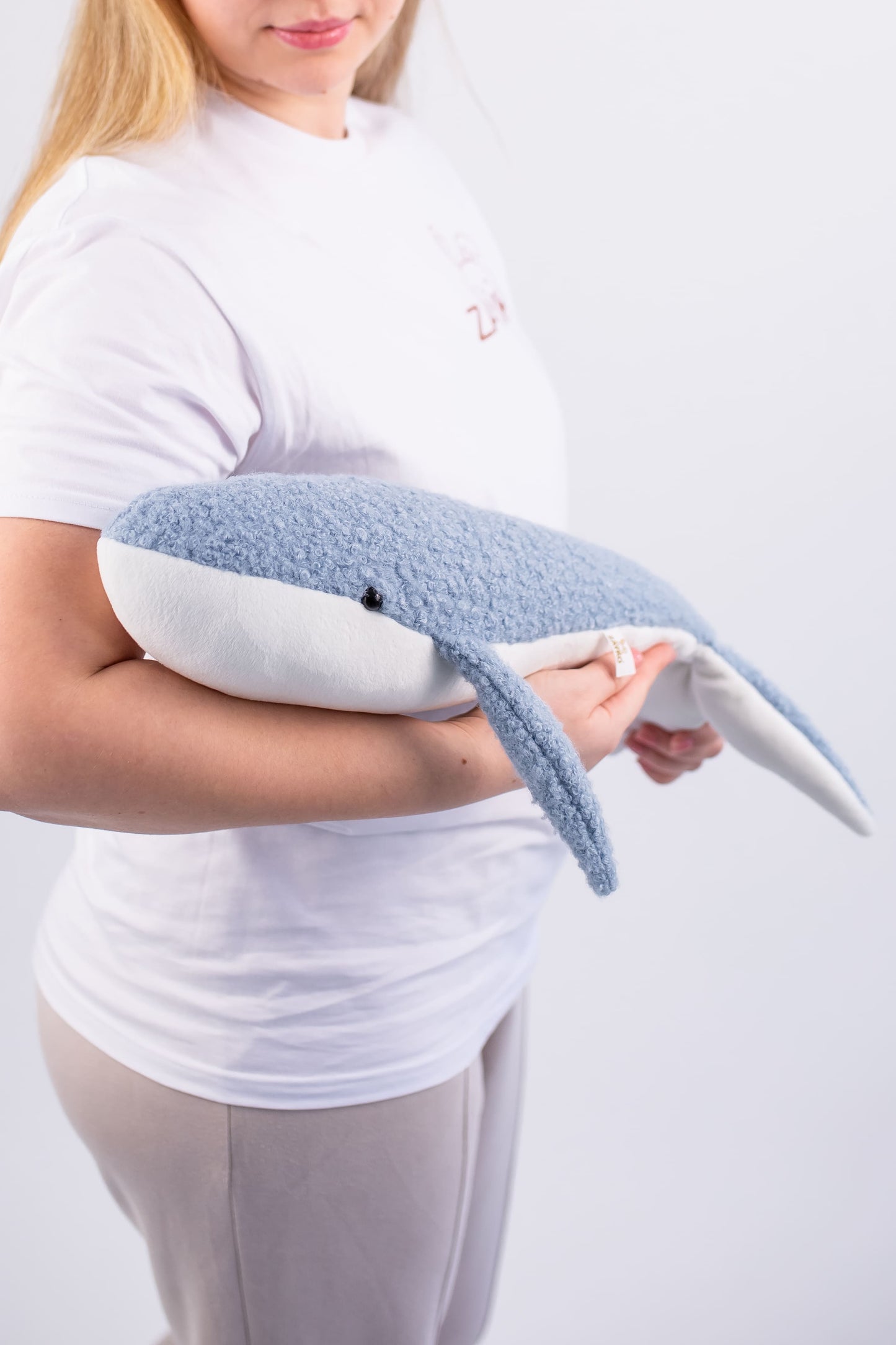 Soft Handmade Whale Plush Toy