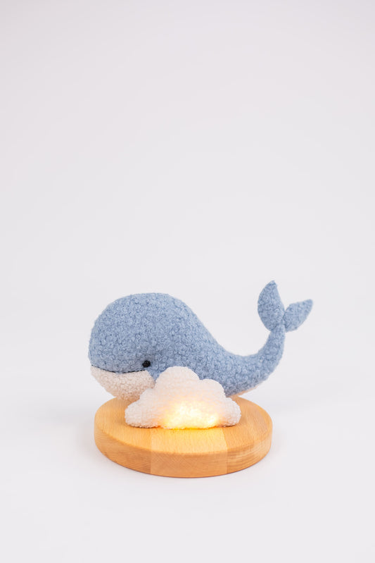Whale Night Light Baby Table Lamp