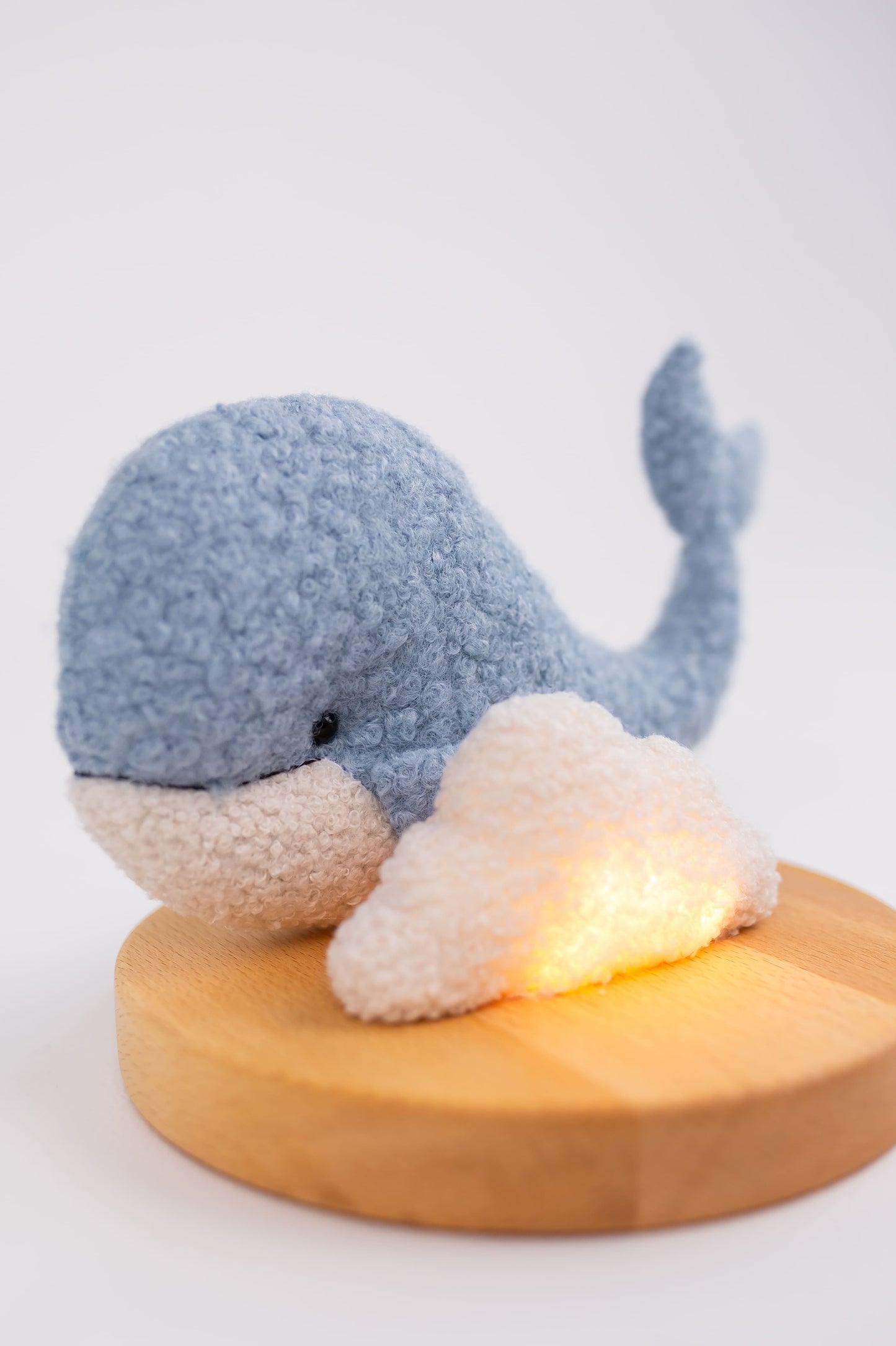 Whale Night Light Baby Table Lamp
