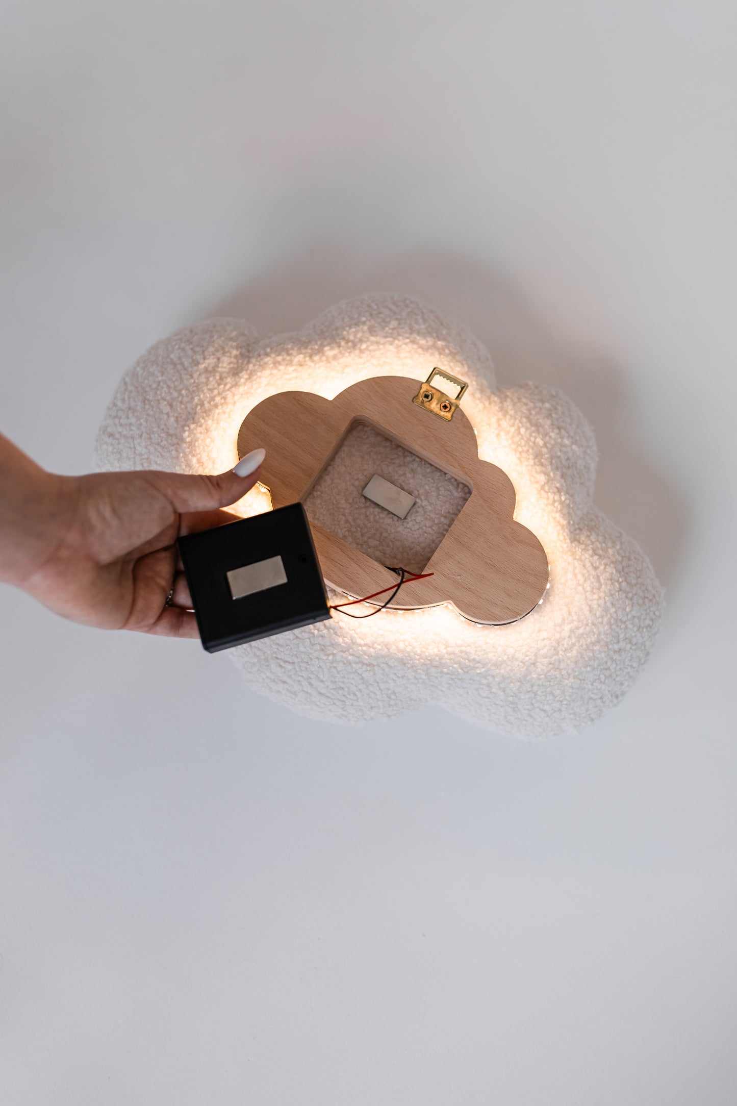 Wolken-Wandleuchten – 2er-Set 