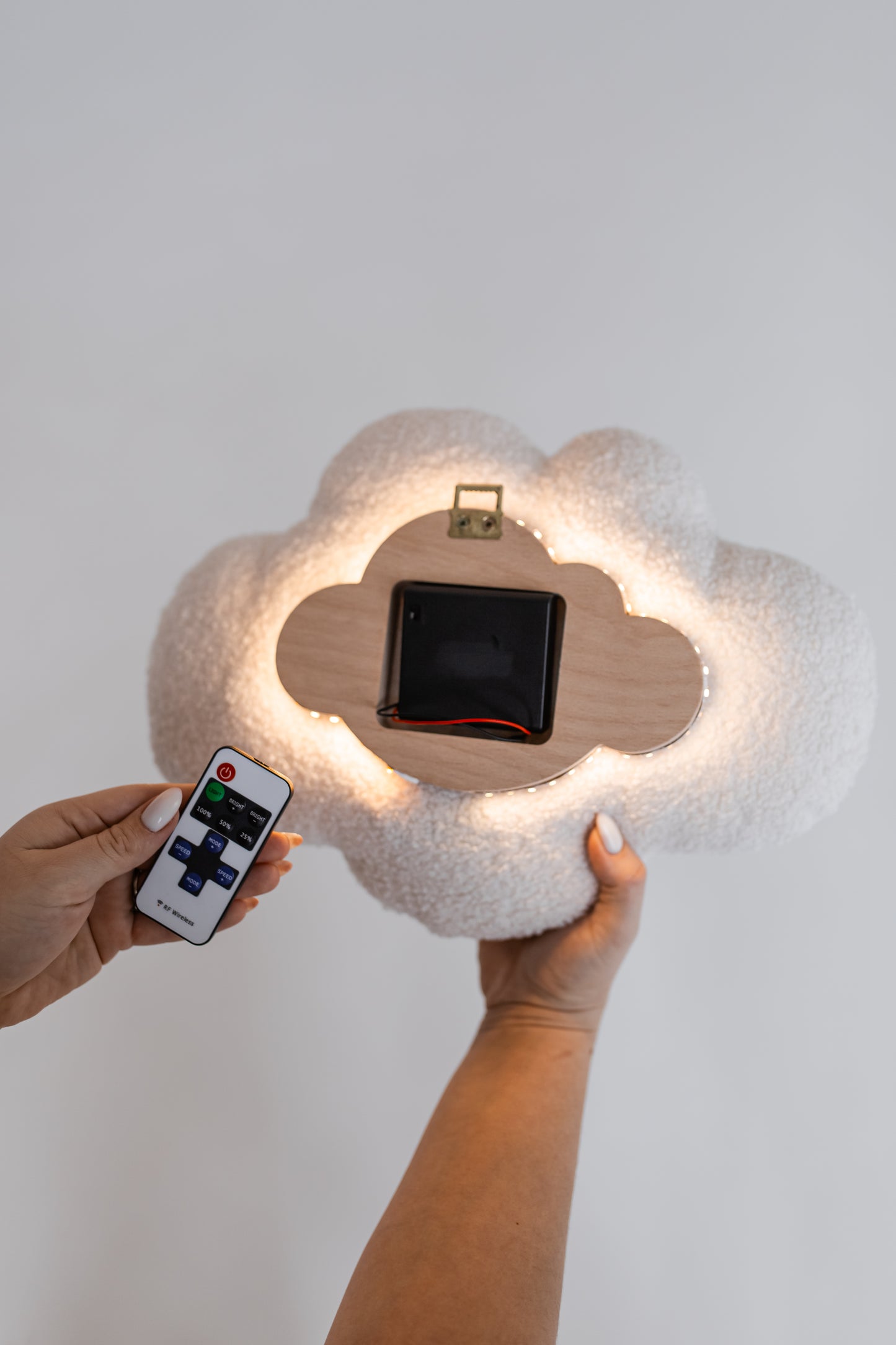 Wolken-Wandleuchten – 2er-Set 