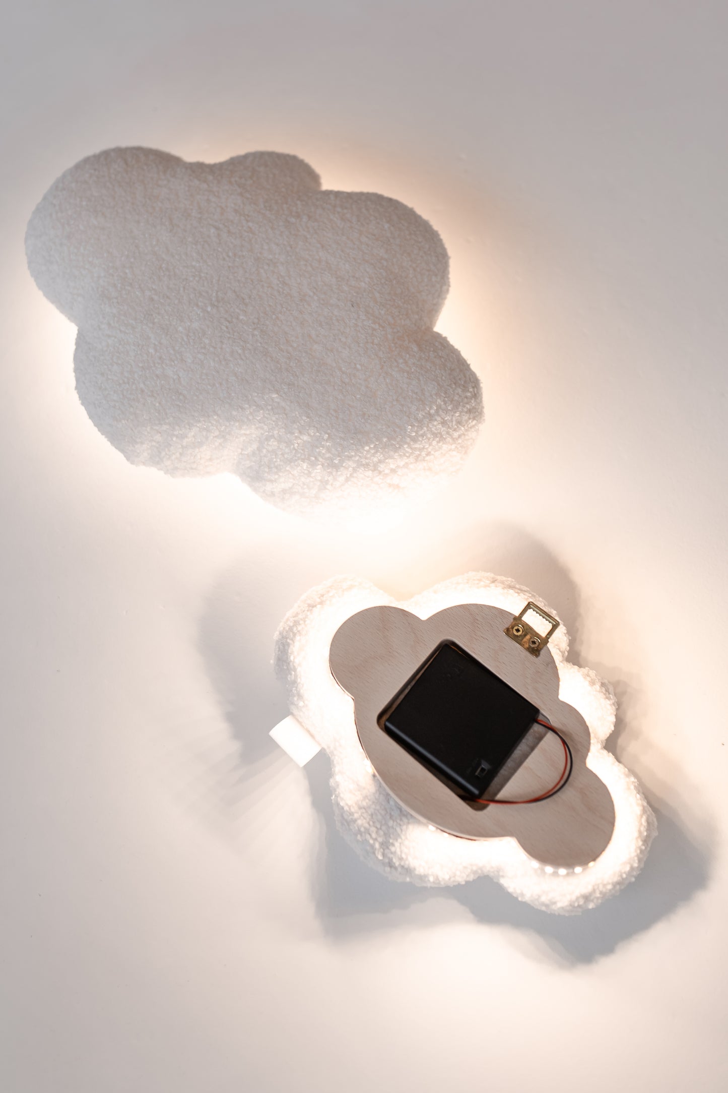 Wolken-Wandleuchten – 2er-Set 