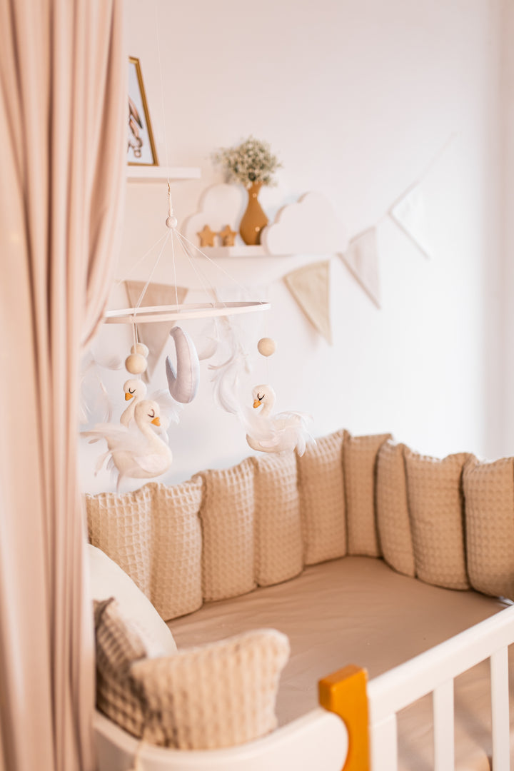 Swan Mobiles for Crib